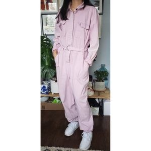 Washed Pink Jumpsuit